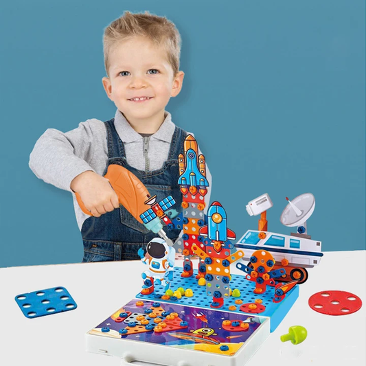269 Pcs space drill toy