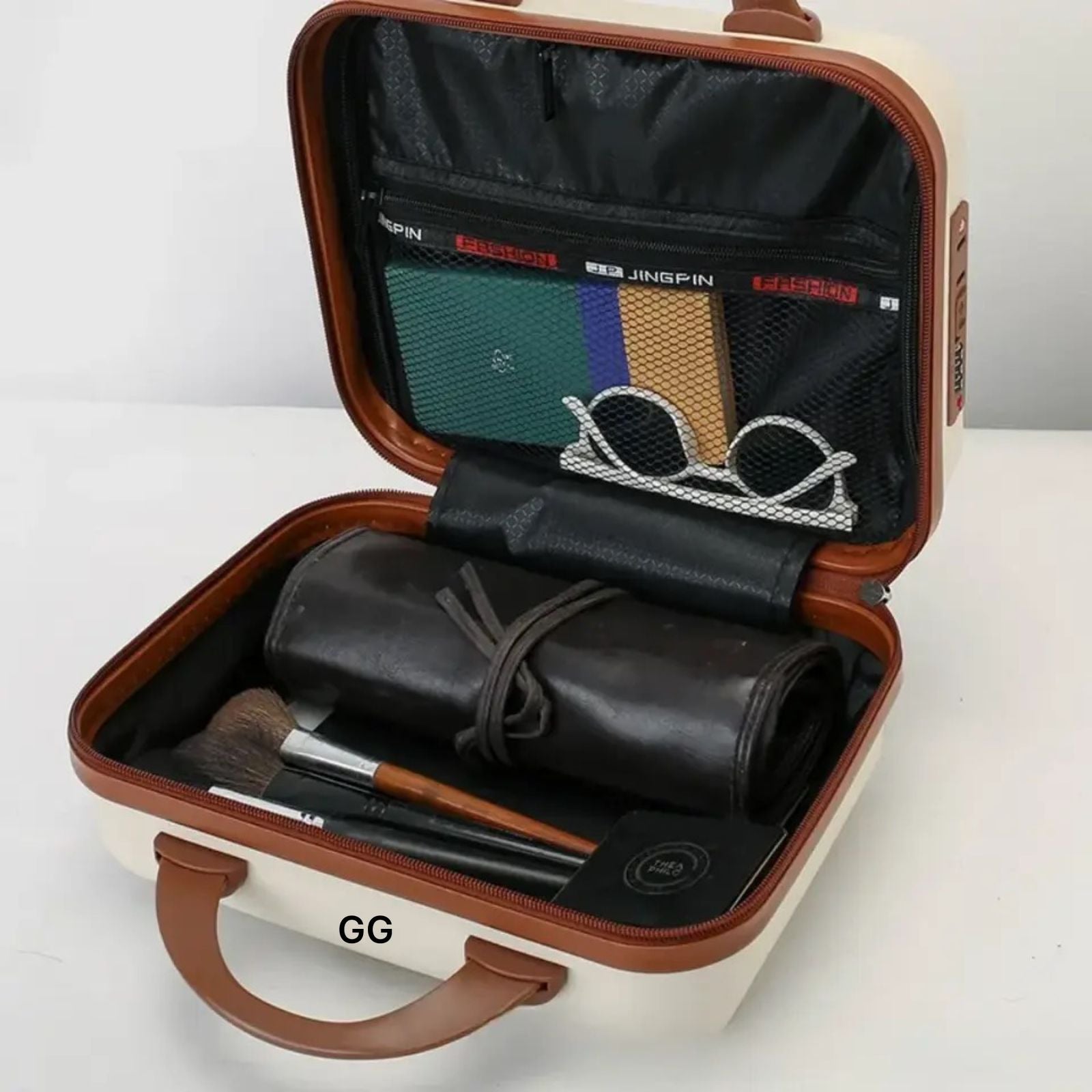 Cute Bear Briefcase Makeup Bag