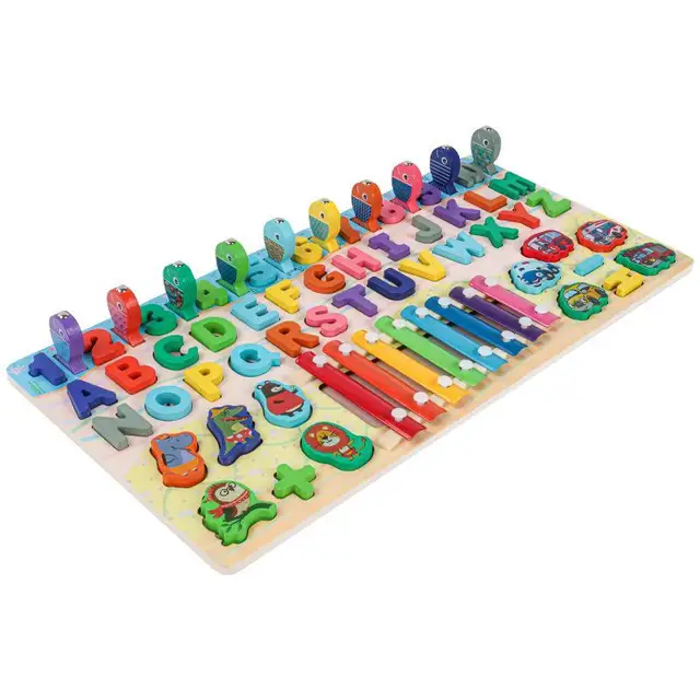 Multifunctional Log and music toy