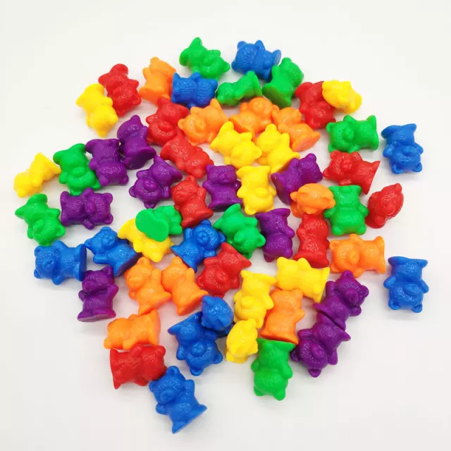 Counting Bears Colour Sorting Montessori Toy