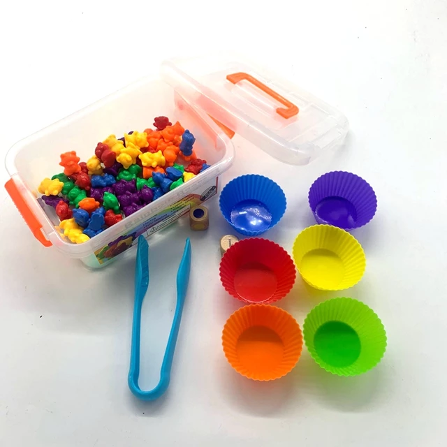 Counting Bears Colour Sorting Montessori Toy