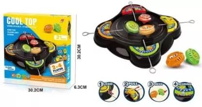 Cool Gyro Arena Spinning Top Game Toy for Kids