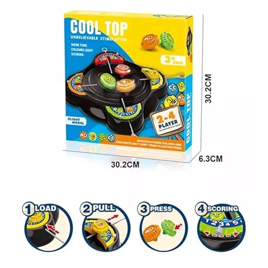 Cool Gyro Arena Spinning Top Game Toy for Kids