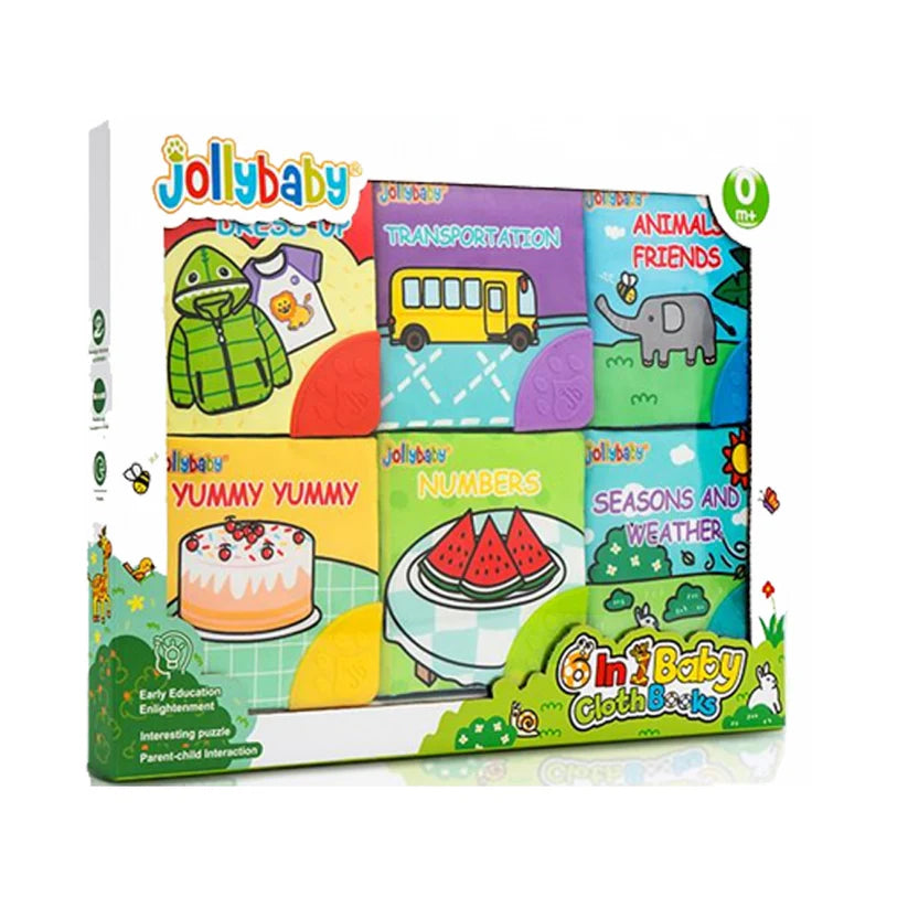 6 In 1 Baby Cloth Books 6