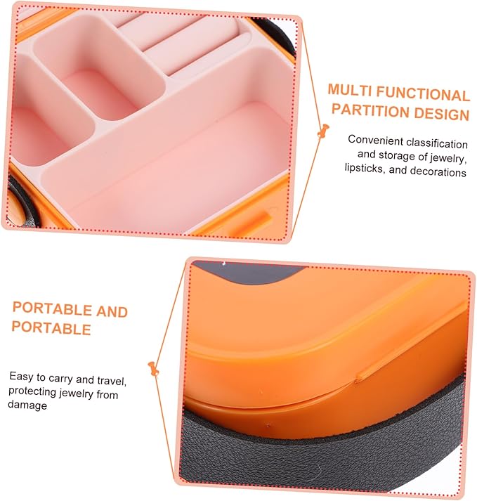 Portable Jewelry Case Mini Jewelry Travel Case