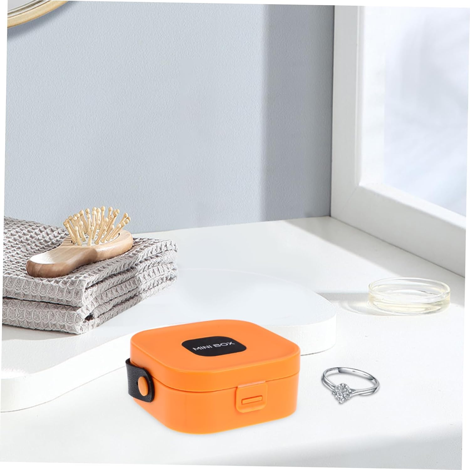 Portable Jewelry Case Mini Jewelry Travel Case