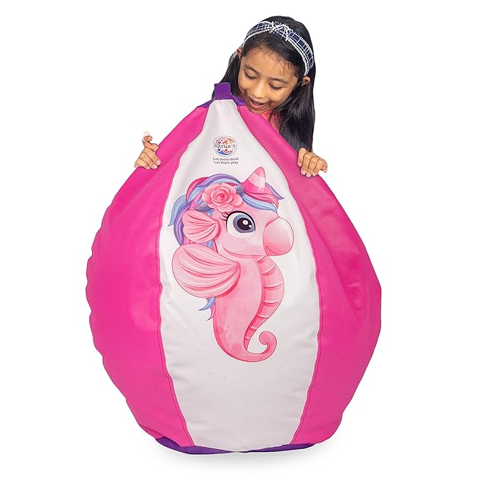 Unicorn Bean Bag Chair – Lightweight, Durable & Washable!