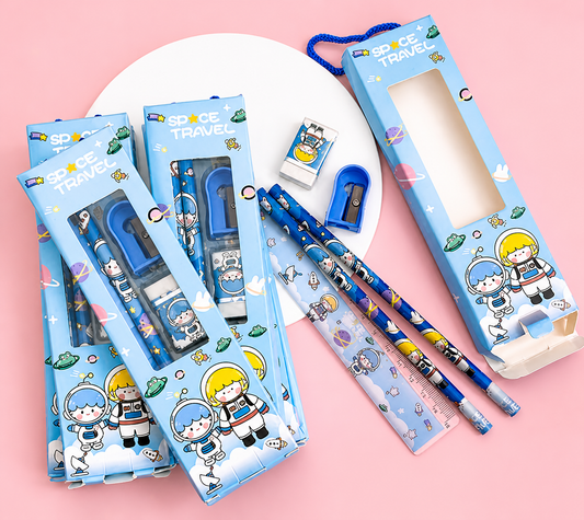 👉 Space Travel Stationery Kit