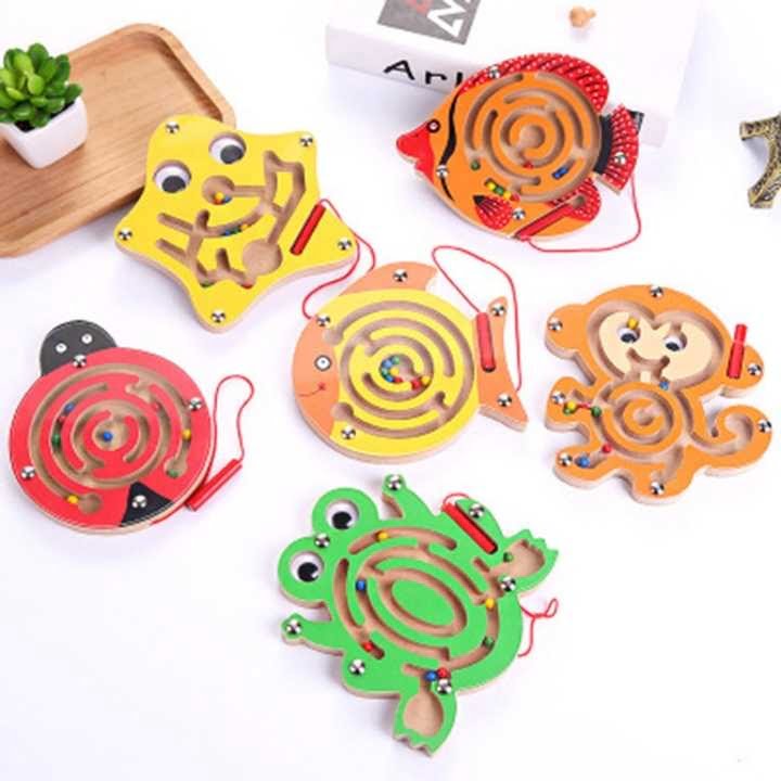 Magnetic Mini Maze | Skill-Building Toy (One Random Design Shipped)