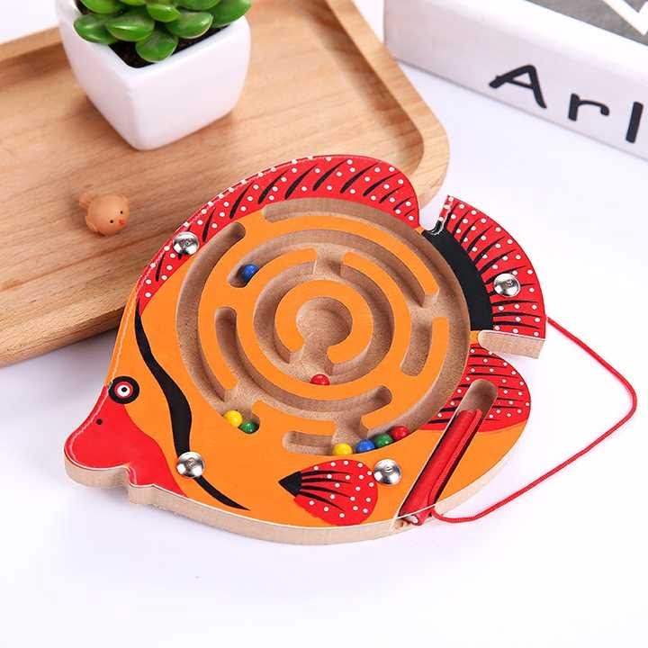 Magnetic Mini Maze | Skill-Building Toy (One Random Design Shipped)