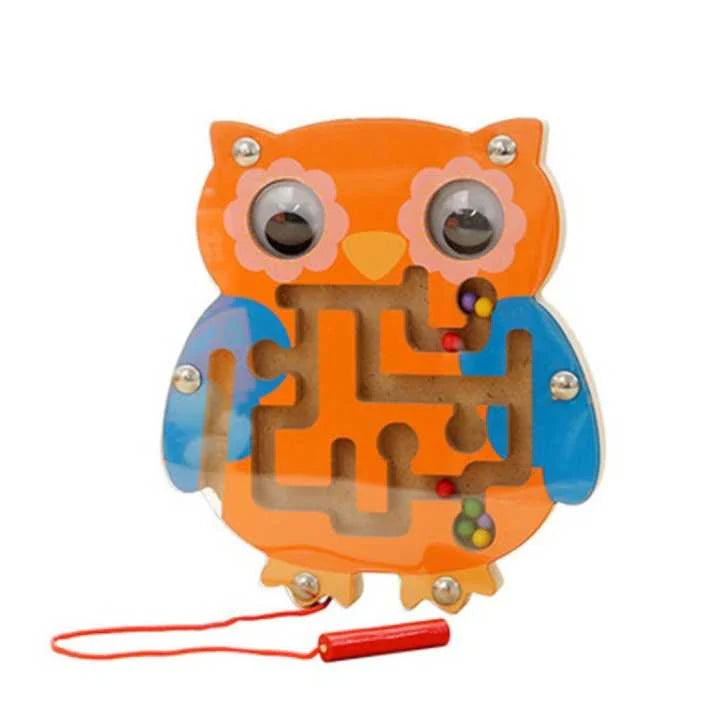 Magnetic Mini Maze | Skill-Building Toy (One Random Design Shipped)