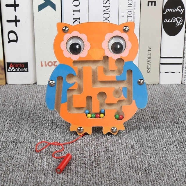 Magnetic Mini Maze | Skill-Building Toy (One Random Design Shipped)