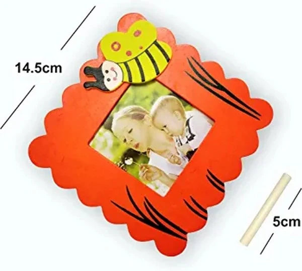 Wooden photo frame 1pc random design will be shipped