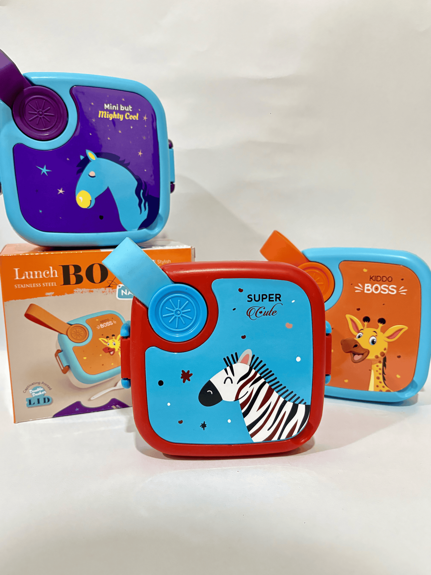 Cute Kids Cartoon Lunch Box