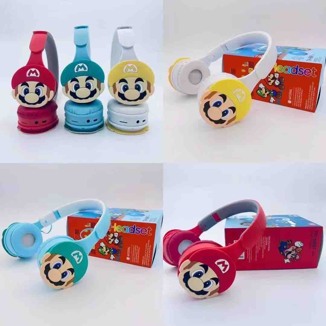 🎧 Super Mario Theme Wireless Headphones – Fun, Comfortable & Wireless! 🎧