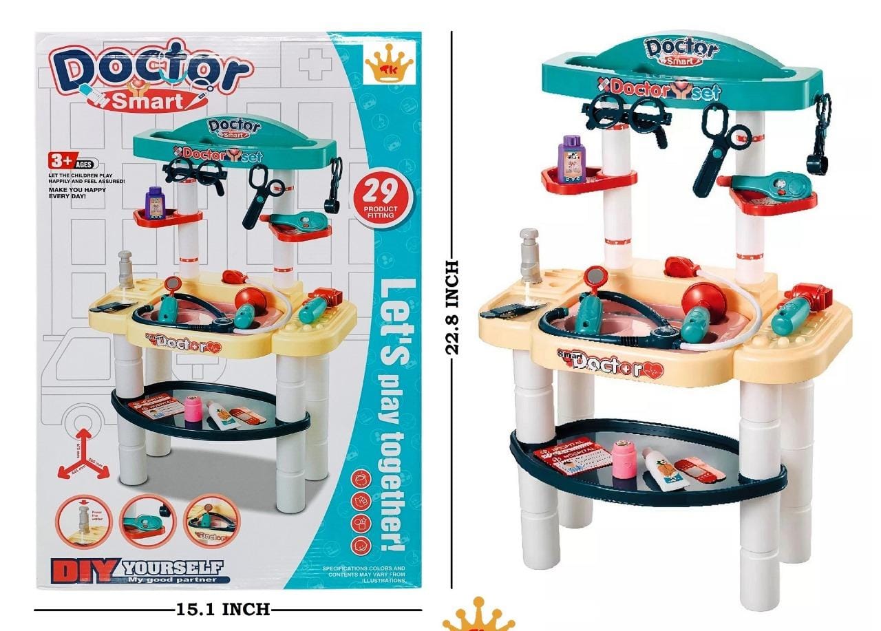 👩⚕️ Cute Little Dr. Set – Pretend Play Toy for Little Doctors! 👨⚕️