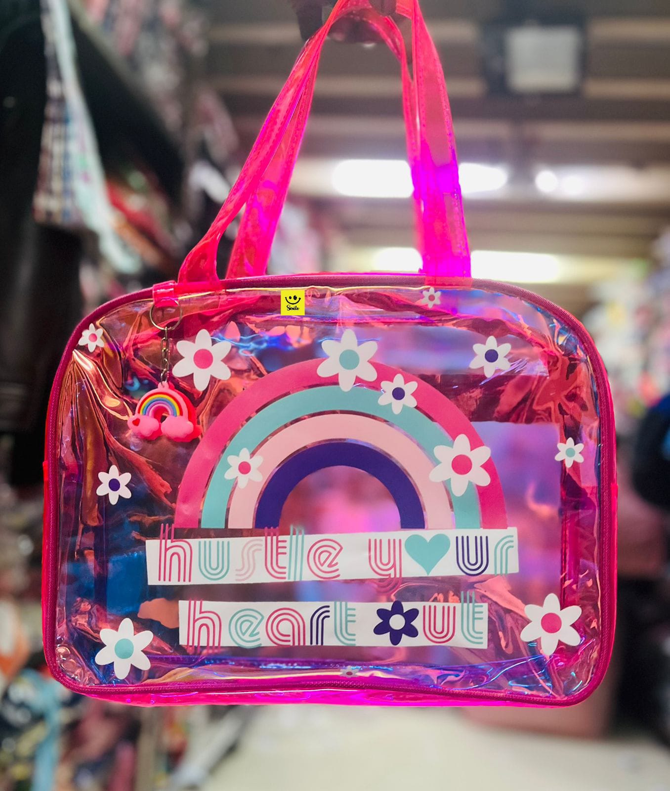 Holographic Bag for Girls – Stylish & Shiny Fashion Accessory ✨👜
