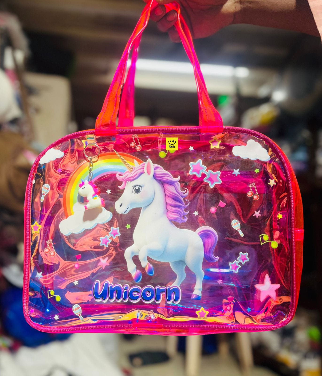 Holographic Bag for Girls – Stylish & Shiny Fashion Accessory ✨👜
