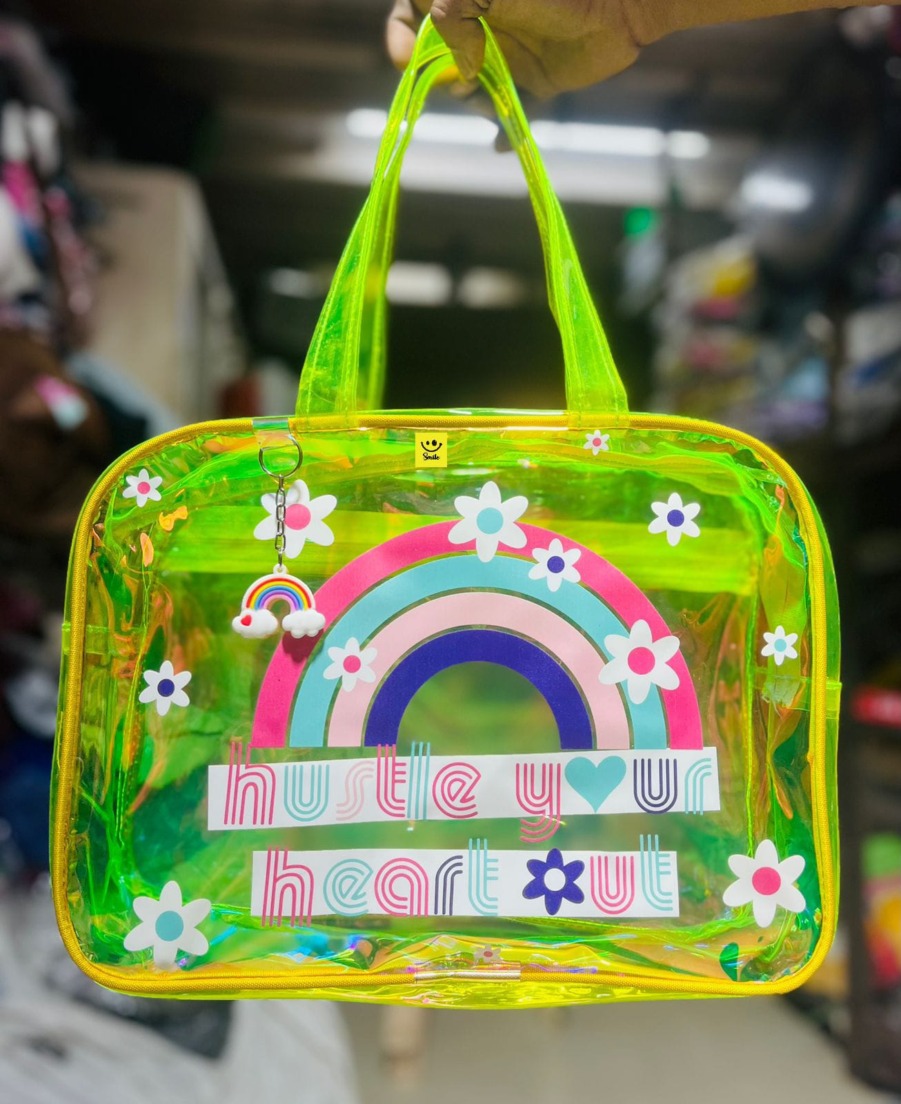 Holographic Bag for Girls – Stylish & Shiny Fashion Accessory ✨👜