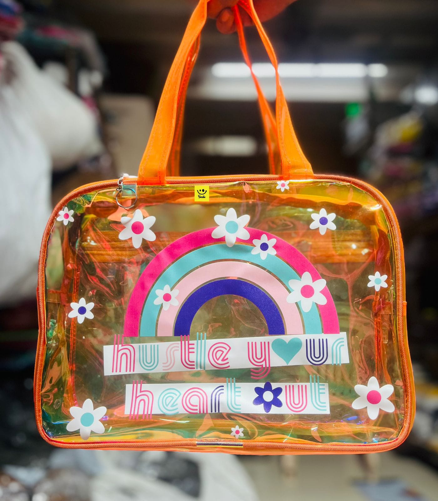 Holographic Bag for Girls – Stylish & Shiny Fashion Accessory ✨👜