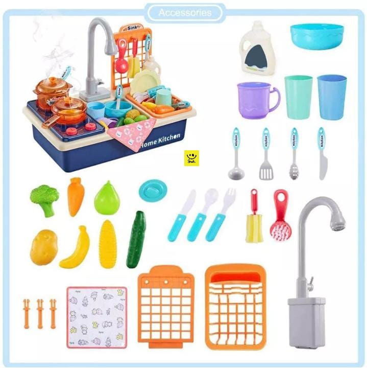 Kitchen Little Chef Play Series – Fun & Interactive Toy Set 👩🍳🍽️