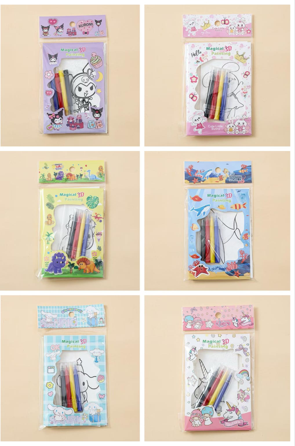 DIY 3D Foam Painting Art Kit – Creative Fun for Kids!