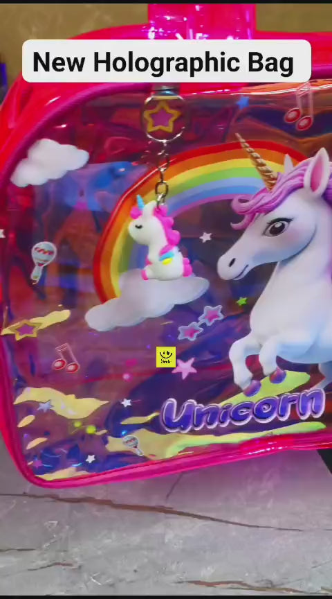 Holographic Bag for Girls – Stylish & Shiny Fashion Accessory ✨👜