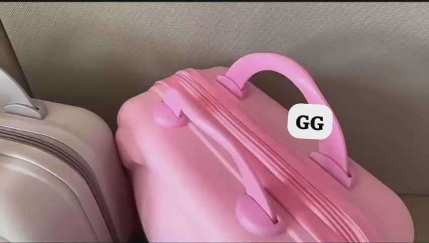 Cute Bear Briefcase Makeup Bag