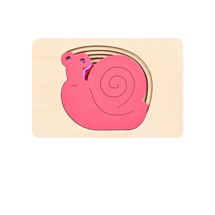 Multilayer puzzle Set Of three theme