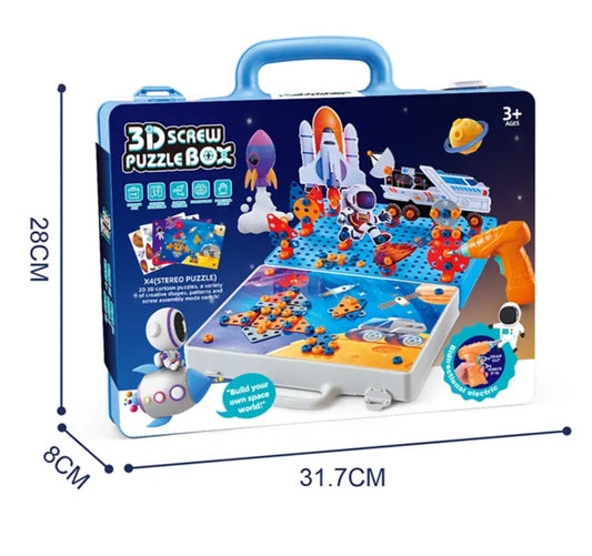 269 Pcs space drill toy