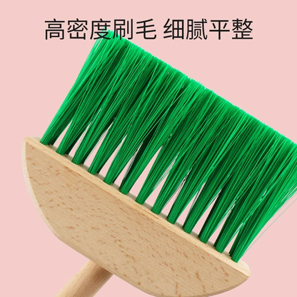 Wooden cleaning tool set