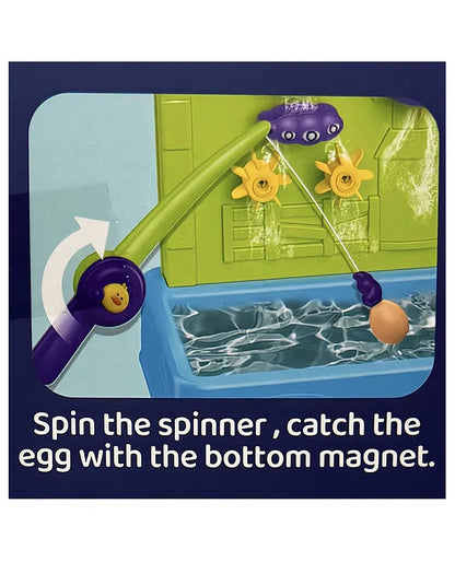 Happy Hues Water & Sand Set for Kids - Indoor and Outdoor Beach Fun Game Toy- Includes Fishing Set, Shovel, and Creative Accessories for Imaginative Play.