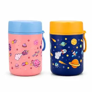 Kids 480ml Stainless Steel Food Jar – 304 Vacuum Insulated, BPA-Free Lunch Thermos.