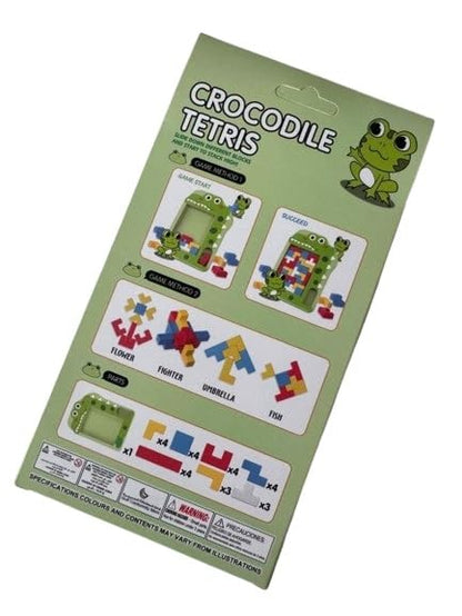 Crocodile Tetris Puzzles Building Blocks Tetris Brain Teasers Educational Gift Intelligence Puzzle Game for Kids Girls & Boys (Pack of 1)