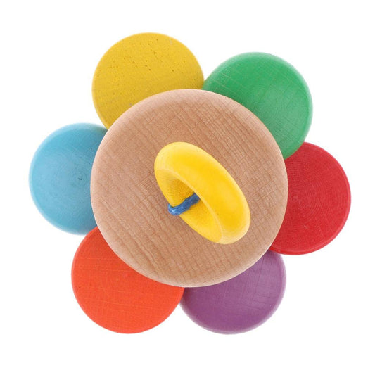 Wooden Baby Rattle Educational Grasping Rattles Montessori Toys - Wooden & Handcrafted Toys