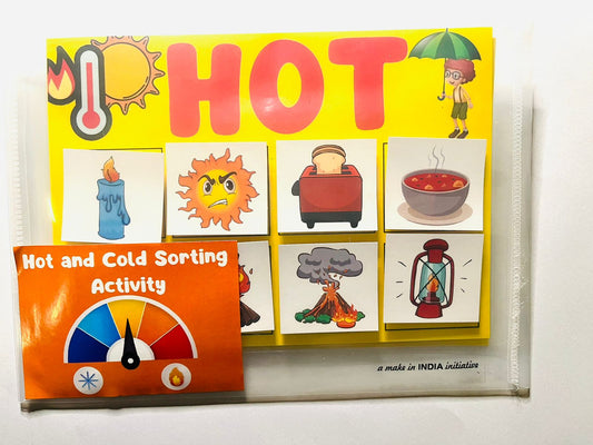 🌈Hot and Cold Sorting velcro based Activity kit.🥶🥵🥶🥵🥶🥵🥶🥵