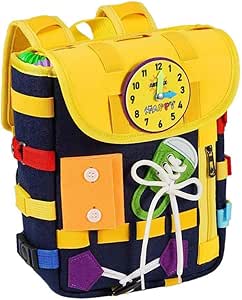 Toddler Busy Backpack – Fun & Interactive Learning Toy for Little Explorers! 🎒✨