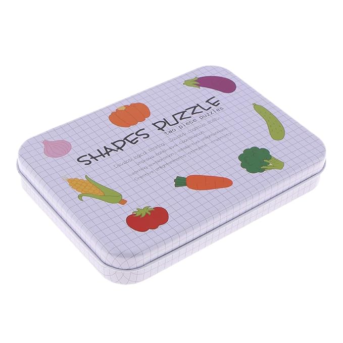 Preschool Educational Puzzle Cognitive Card Matching Game Vegetables