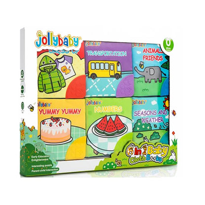 6 In 1 Baby Cloth Books 6