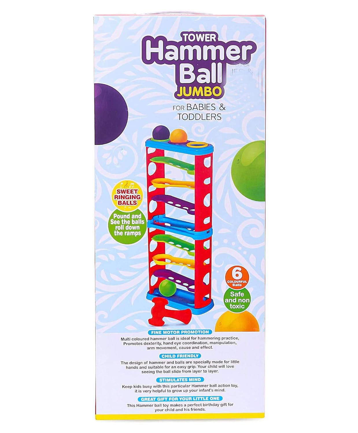 Plastic Ball Drop Rolling & Swirling