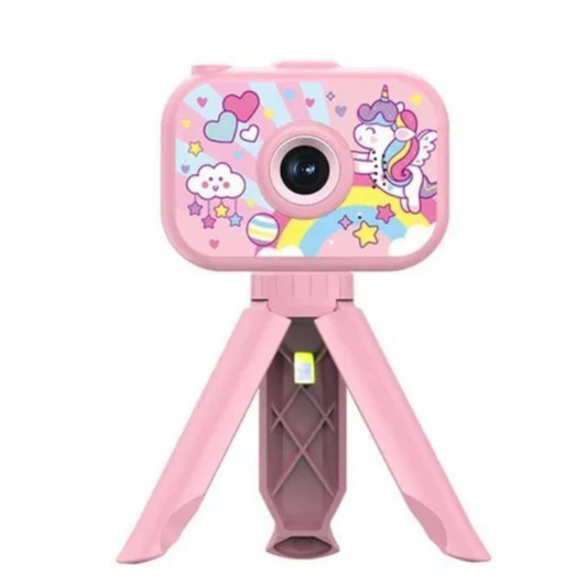 New Arrival! Unicorn Kids Camera with Tripod – Capture the Magic! 📸🦄