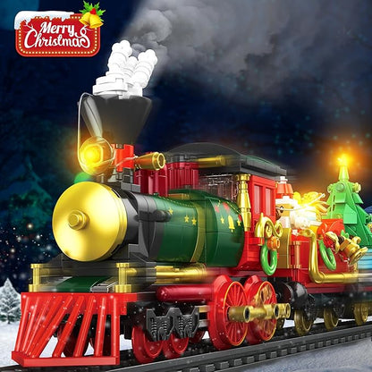 Christmas Train Building Blocks for Kids – Festive Fun & Creativity