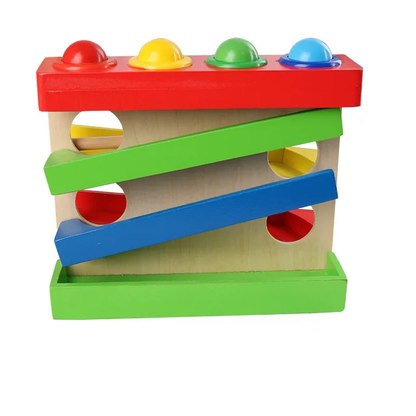 Four play hammer ball game