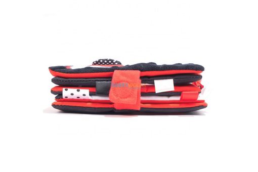 Black White Red Jungle Animals Cloth Book