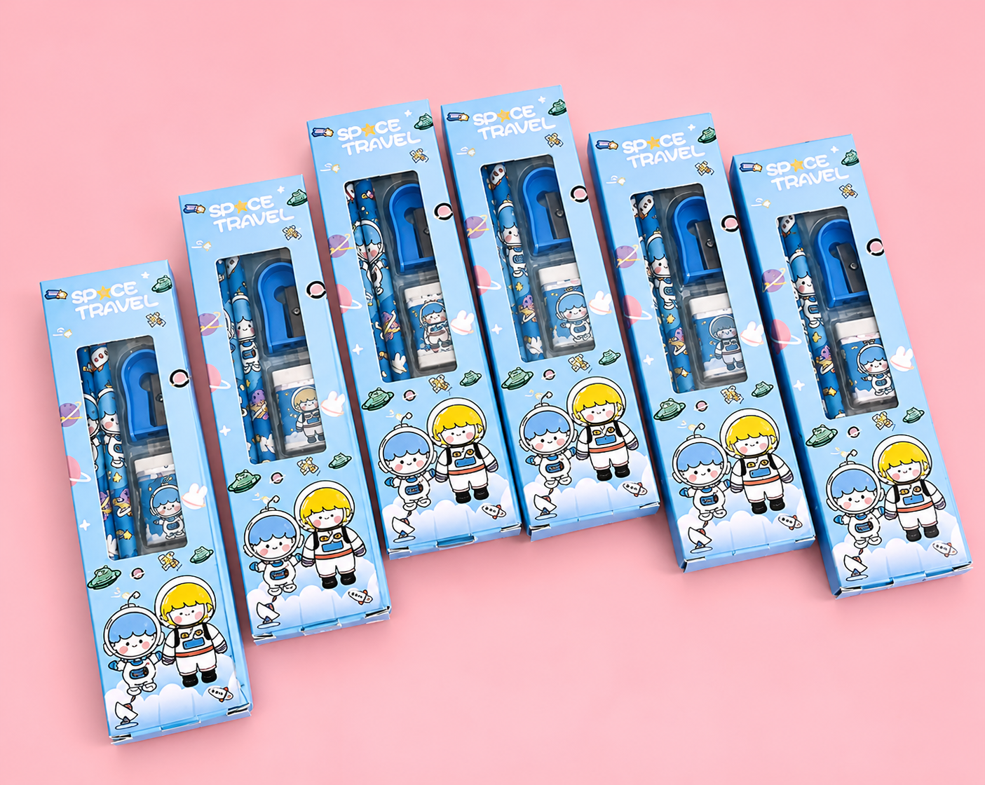 👉 Space Travel Stationery Kit