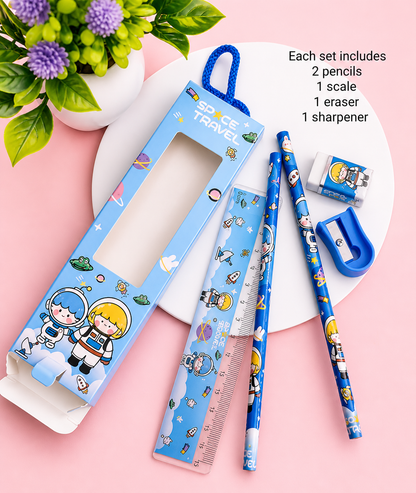 👉 Space Travel Stationery Kit
