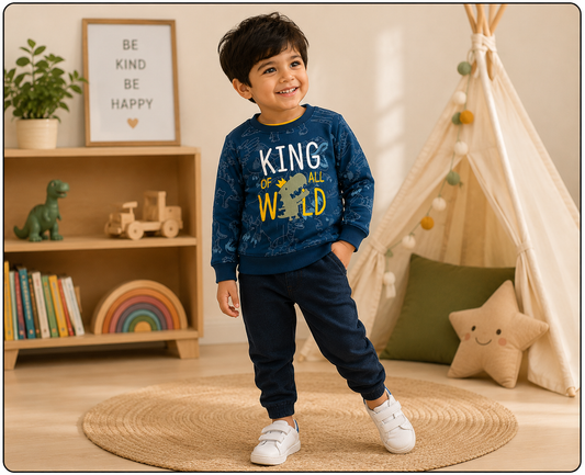 Cute Jellyfish & Sea Animals Baby Sweatshirt
