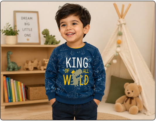 Cute Jellyfish & Sea Animals Baby Sweatshirt