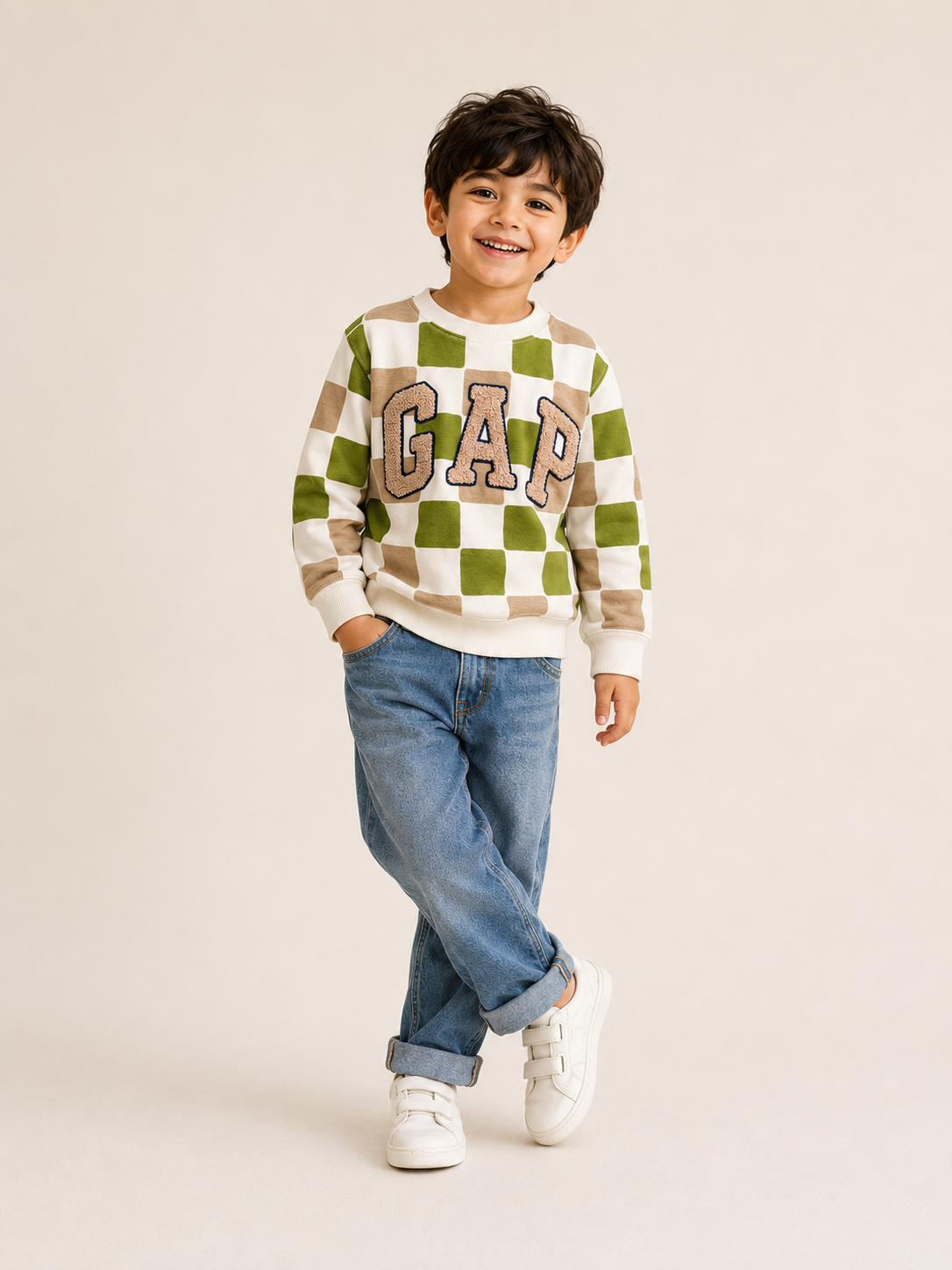 Soft Cotton Sea World Winter Sweatshirt for Babies