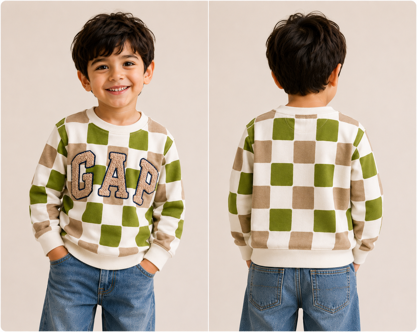 Soft Cotton Sea World Winter Sweatshirt for Babies